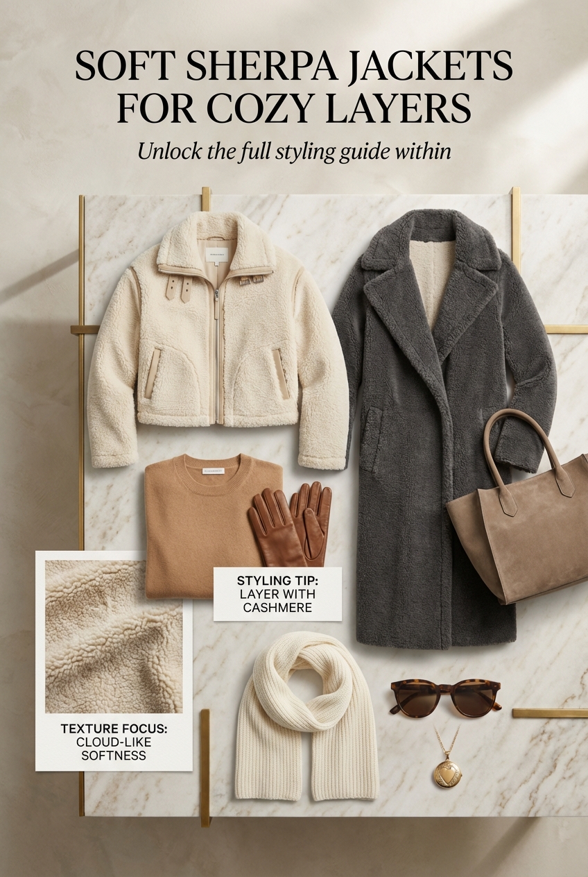 Soft Sherpa Jackets For Cozy Layers - photo 4