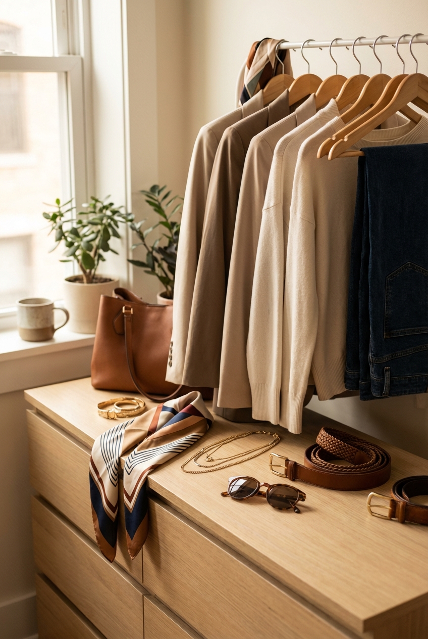 How To Style Accessories In A Capsule Wardrobe
