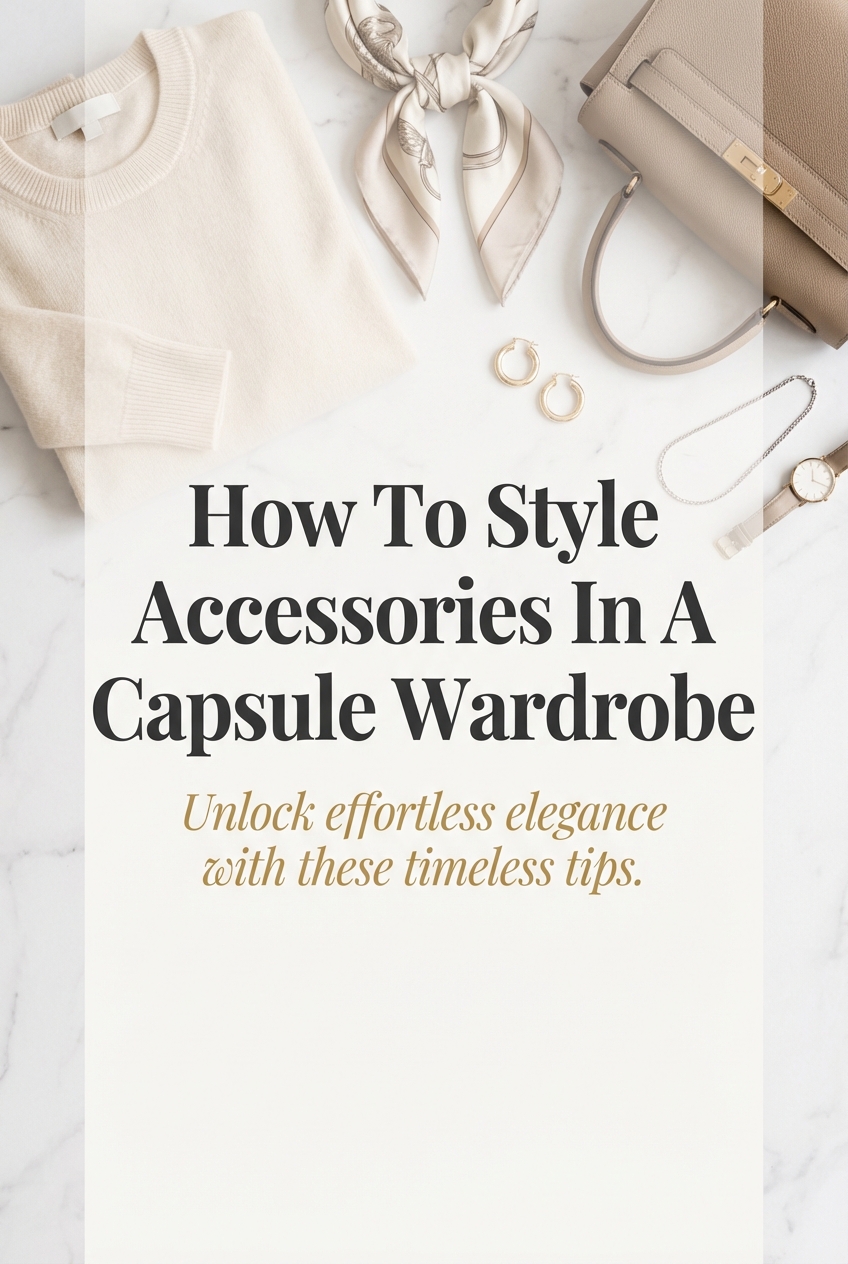 How To Style Accessories In A Capsule Wardrobe - photo 2