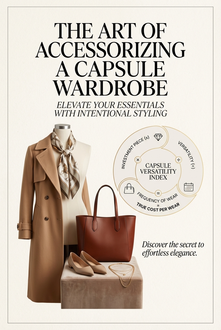 How To Style Accessories In A Capsule Wardrobe - photo 3