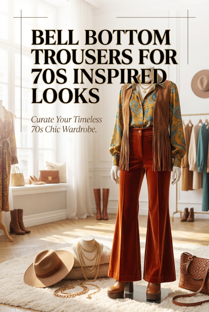 Bell Bottom Trousers For 70S Inspired Looks - photo 2