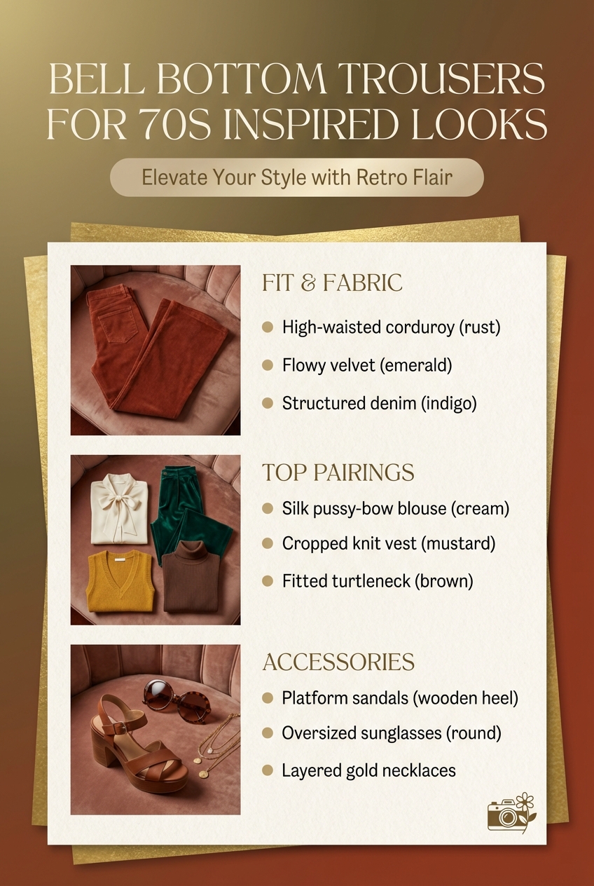 Bell Bottom Trousers For 70S Inspired Looks - photo 5