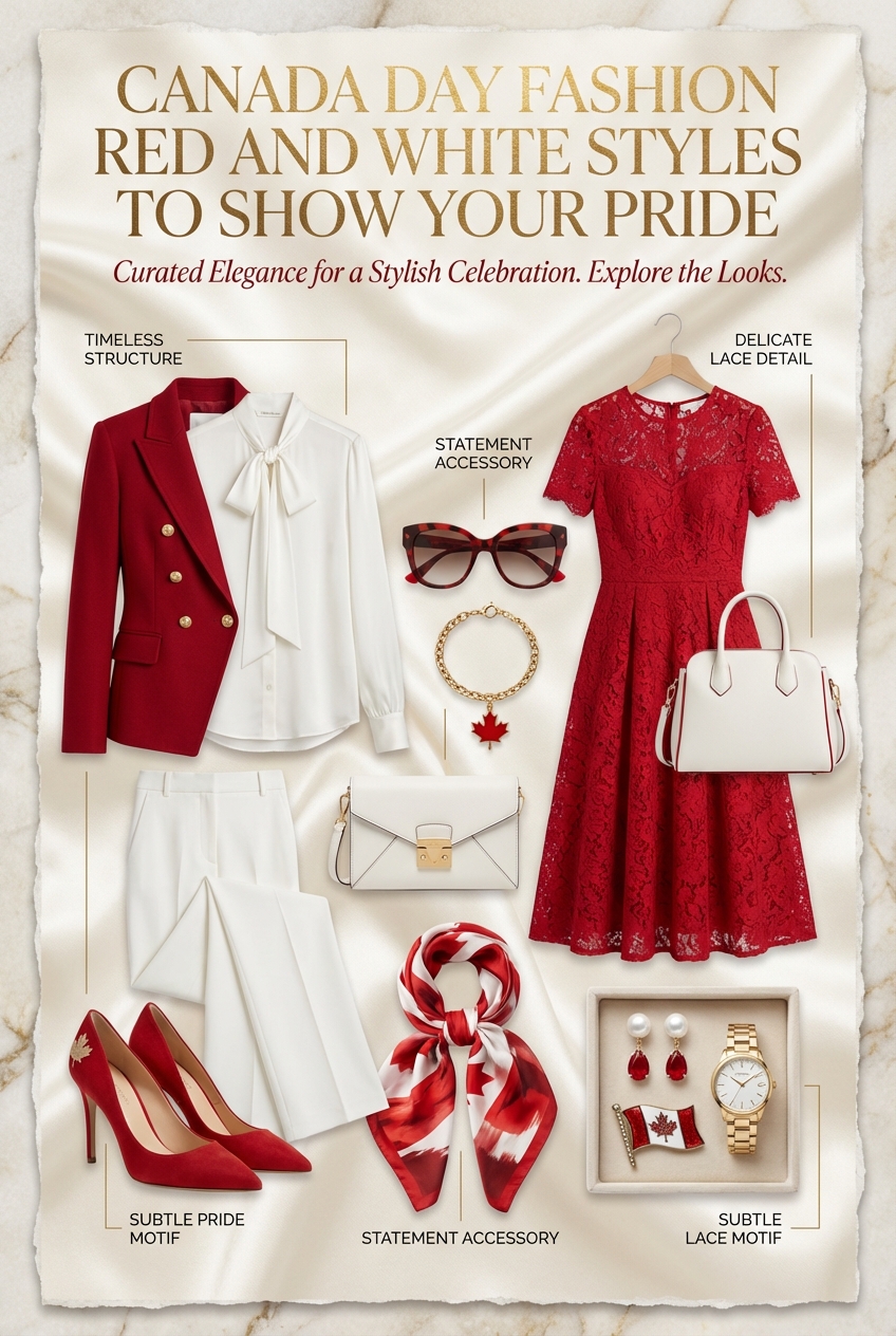 Canada Day Fashion Red And White Styles To Show Your Pride - photo 4