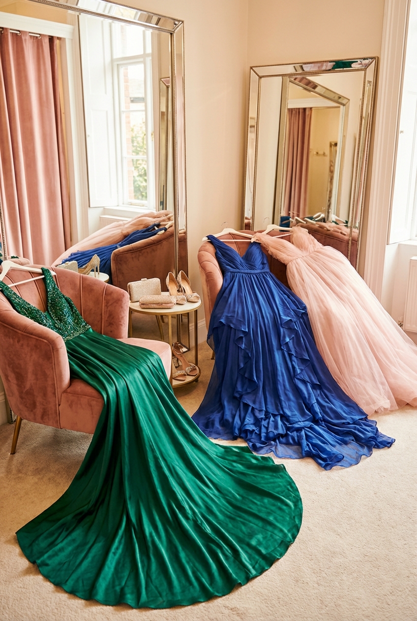 Glamorous Prom Dresses With Dramatic Trains