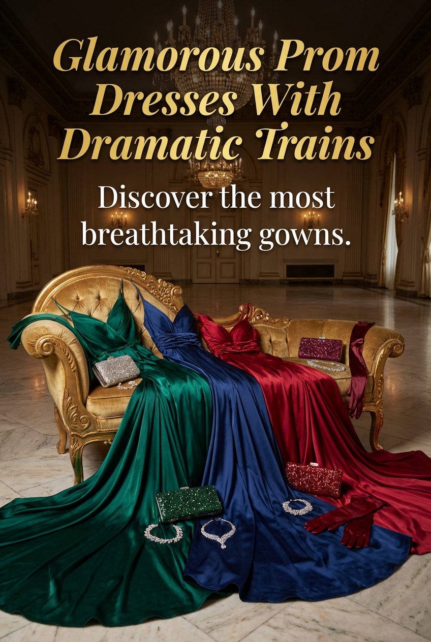 Glamorous Prom Dresses With Dramatic Trains - photo 2