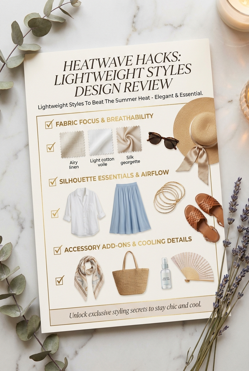 Heatwave Hacks Lightweight Styles To Beat The Summer Heat - photo 5