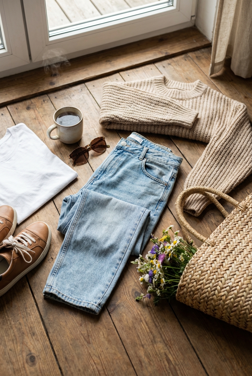 Relaxed Boyfriend Jeans For Casual Everyday Wear