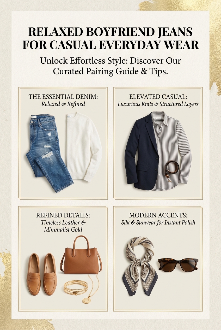 Relaxed Boyfriend Jeans For Casual Everyday Wear - photo 4