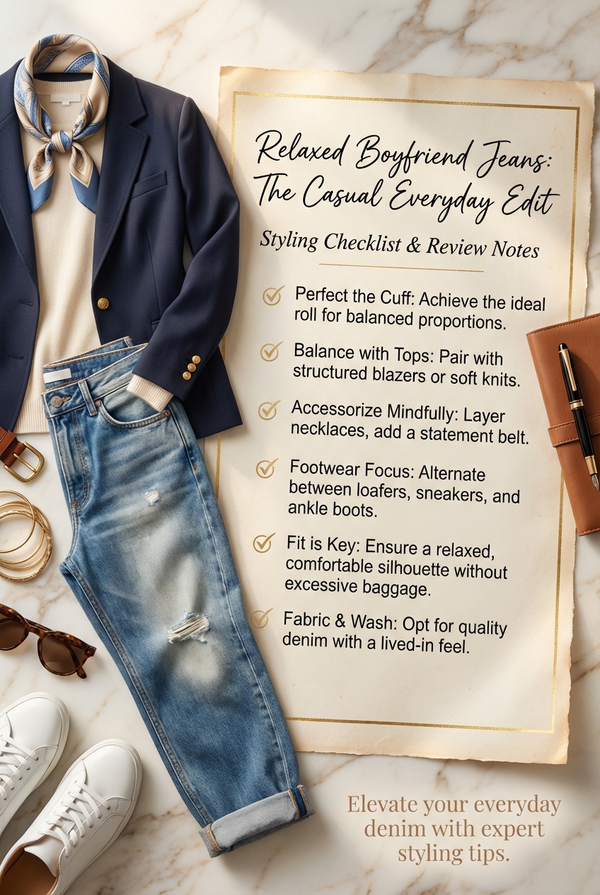 Relaxed Boyfriend Jeans For Casual Everyday Wear - photo 5