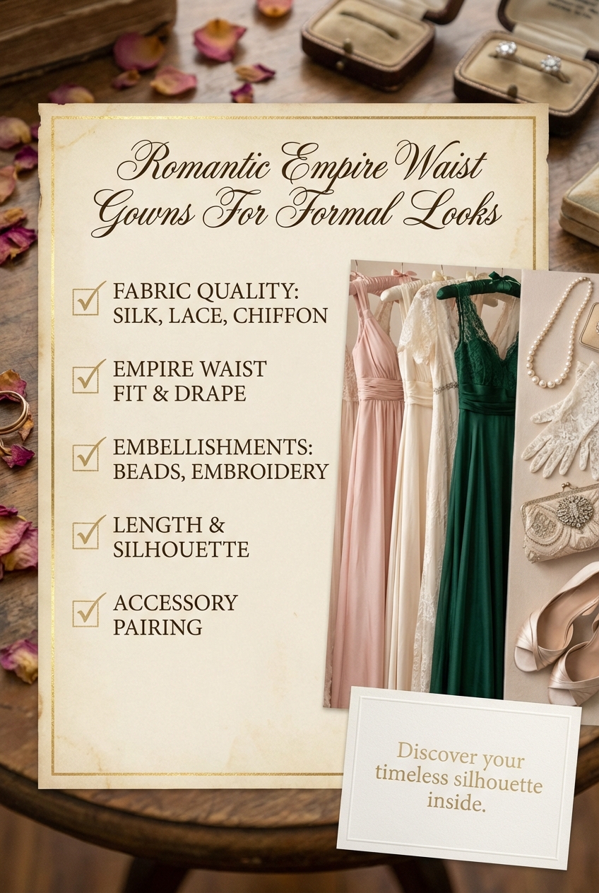 Romantic Empire Waist Gowns For Formal Looks - photo 5
