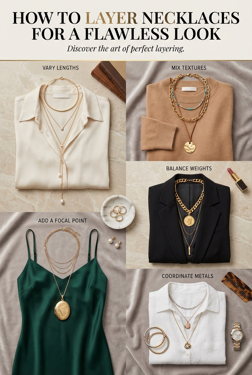 How To Layer Necklaces For A Flawless Look - photo 4