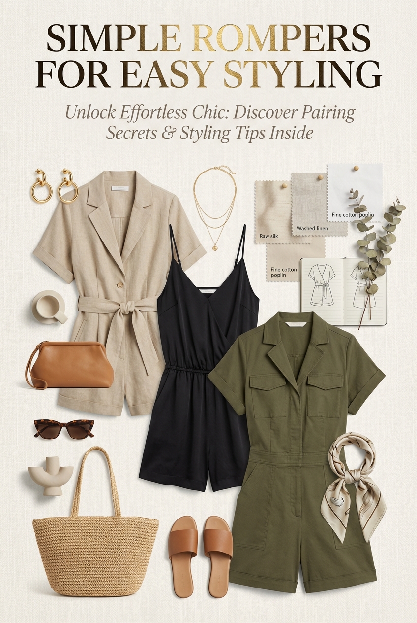 Simple Rompers For Easy Styling - photo 4
