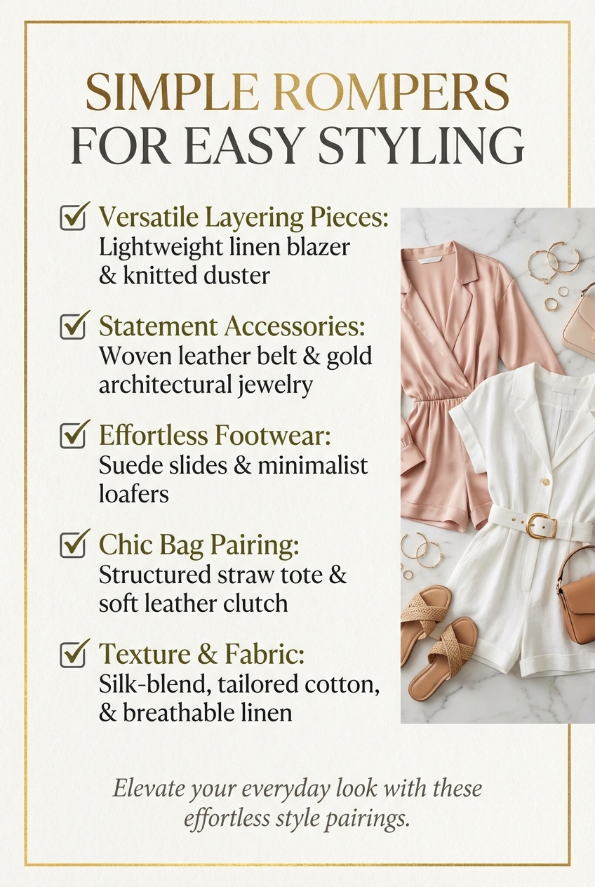 Simple Rompers For Easy Styling - photo 5
