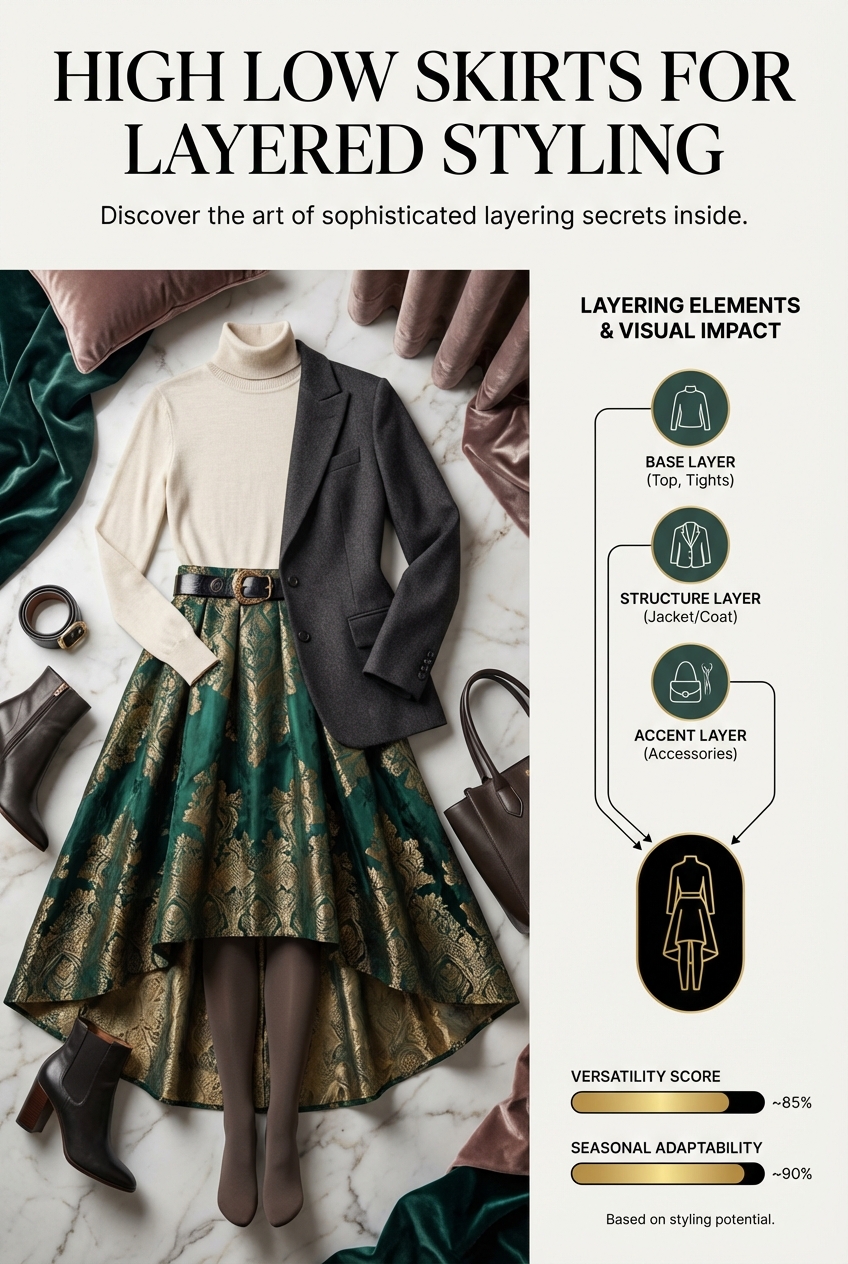 High Low Skirts For Layered Styling - photo 3